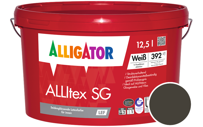 Alligator ALLItex SG 5L Innenfarbe / Getnt im Farbton RAL 6022 Braunoliv