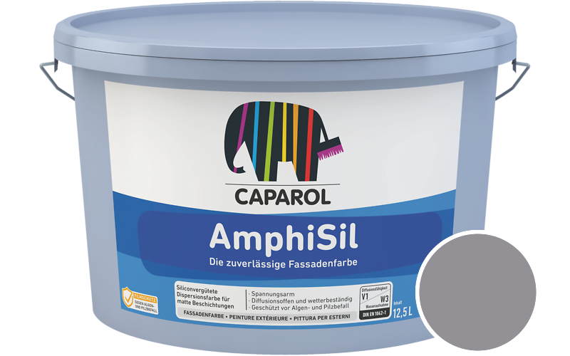 Caparol AmphiSil 12,5L Fassadenfarbe / Getnt im Farbton Amethyst 15