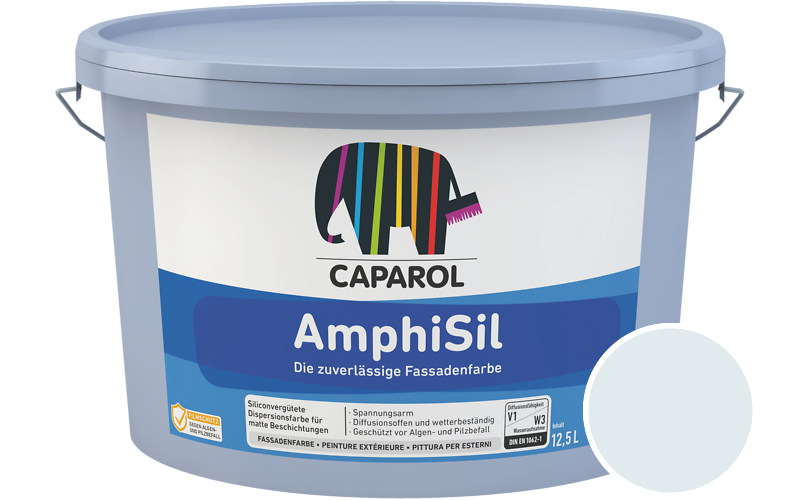 Caparol AmphiSil 2,5L Fassadenfarbe / Getnt im Farbton Coelin 60