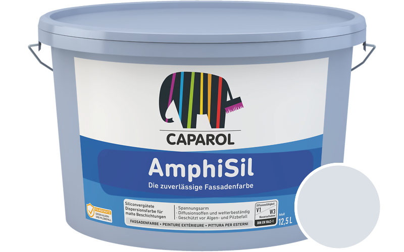 Caparol AmphiSil 12,5L Fassadenfarbe / Getnt im Farbton Cosmos 16