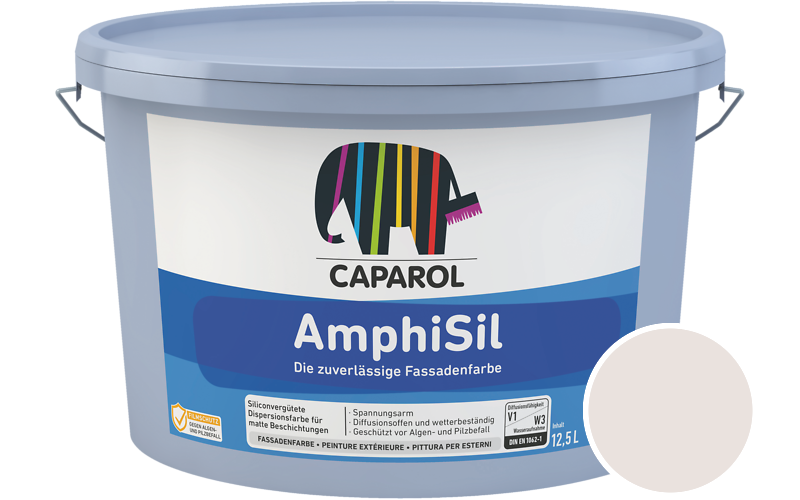 Caparol AmphiSil 12,5L Fassadenfarbe / Getnt im Farbton Flamenco 60