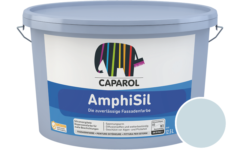 Caparol AmphiSil 12,5L Fassadenfarbe / Getnt im Farbton Iris 16