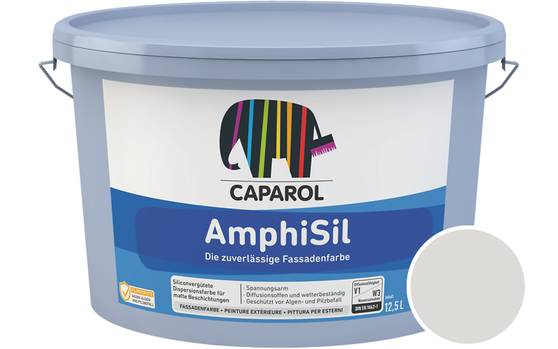 Caparol AmphiSil 12,5L Fassadenfarbe / Getnt im Farbton Jura 60