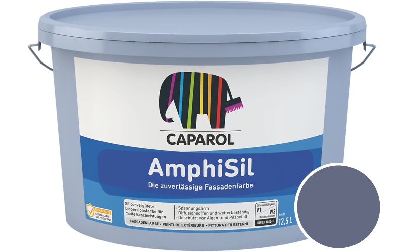 Caparol AmphiSil 12,5L Fassadenfarbe / Getnt im Farbton Lavendel 70
