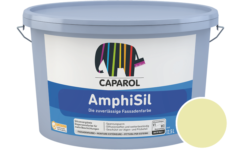 Caparol AmphiSil 12,5L Fassadenfarbe / Getnt im Farbton Limette 15