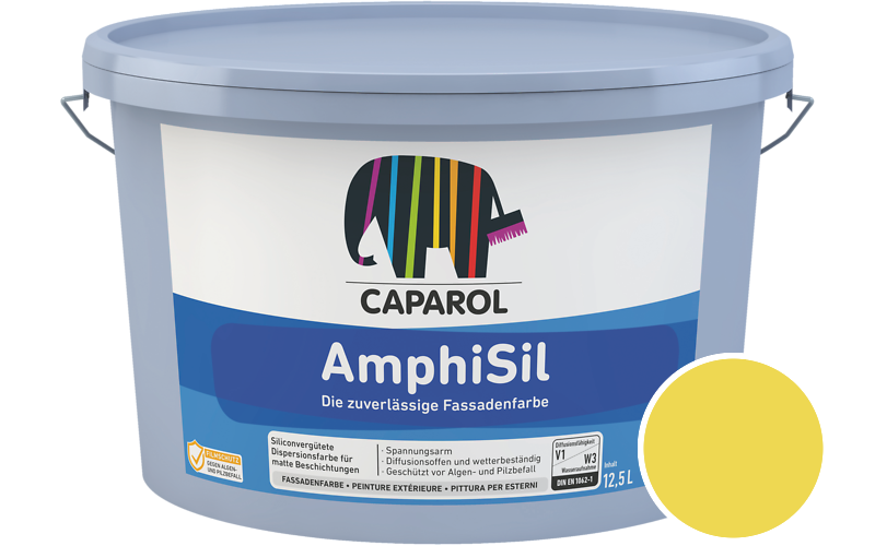 Caparol AmphiSil 12,5L Fassadenfarbe / Getönt im Farbton Melisse 110