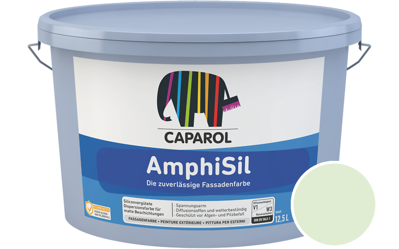 Caparol AmphiSil 12,5L Fassadenfarbe / Getnt im Farbton Oase 120