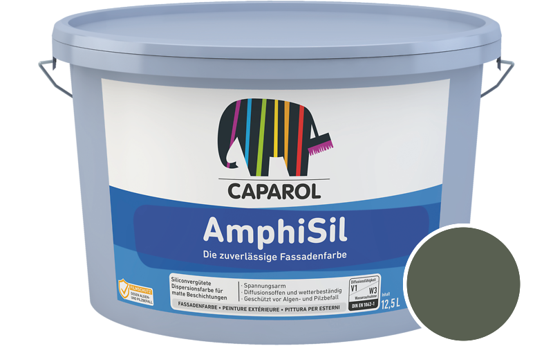 Caparol AmphiSil 12,5L Fassadenfarbe / Getnt im Farbton Oase 40