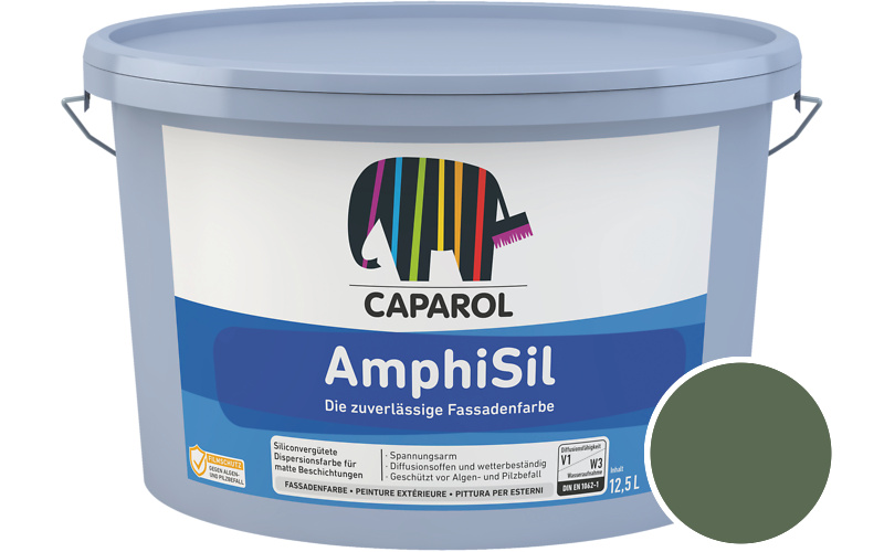 Caparol AmphiSil 12,5L Fassadenfarbe / Get�nt im Farbton Oase 70