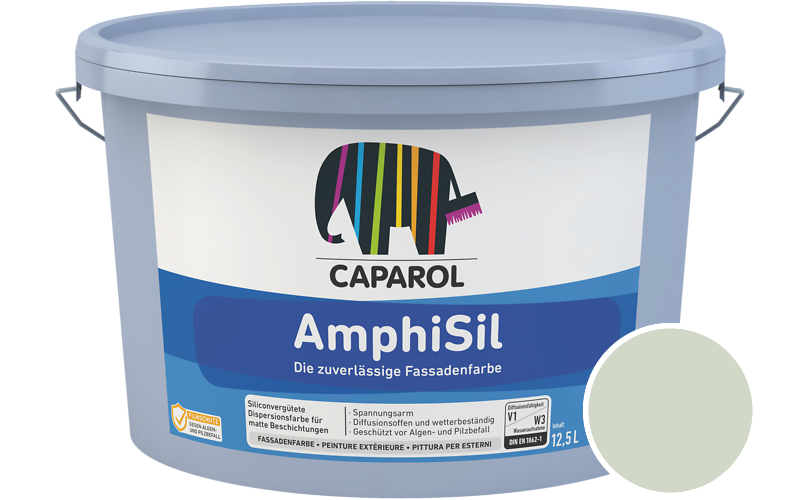Caparol AmphiSil 12,5L Fassadenfarbe / Getnt im Farbton Oase 85