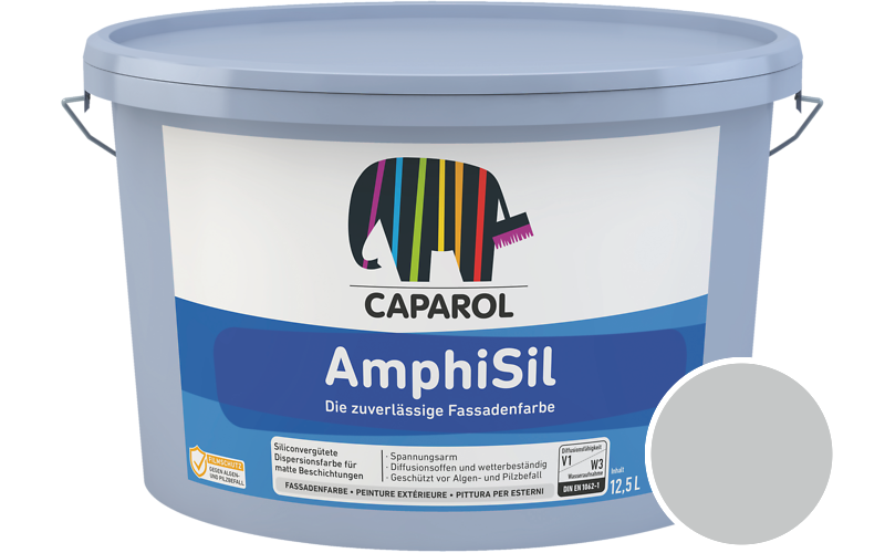 Caparol AmphiSil 2,5L Fassadenfarbe / Get�nt im Farbton Pacific 25