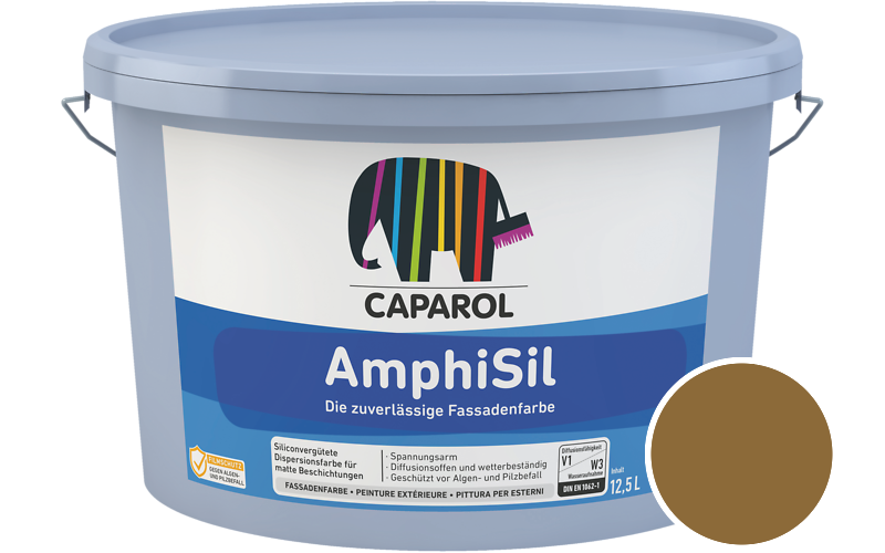 Caparol AmphiSil 12,5L Fassadenfarbe / Getnt im Farbton Palazzo 275
