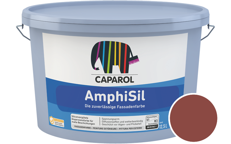 Caparol AmphiSil 12,5L Fassadenfarbe / Getnt im Farbton Parma 0