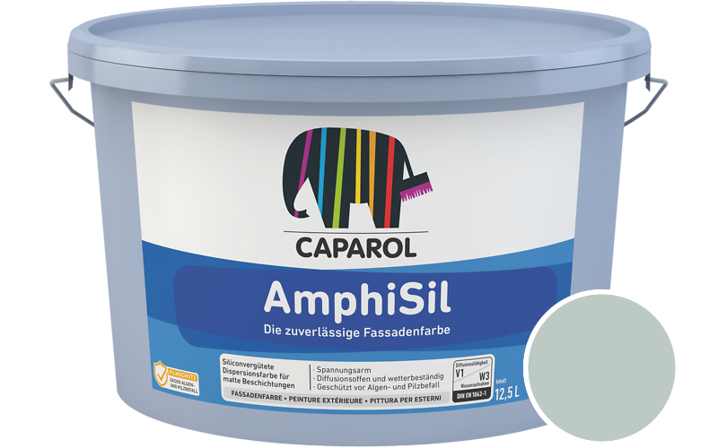 Caparol AmphiSil 2,5L Fassadenfarbe / Getnt im Farbton Patina 20