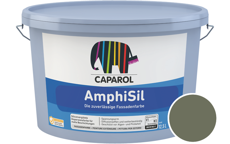 Caparol AmphiSil 12,5L Fassadenfarbe / Get�nt im Farbton Pinie 10