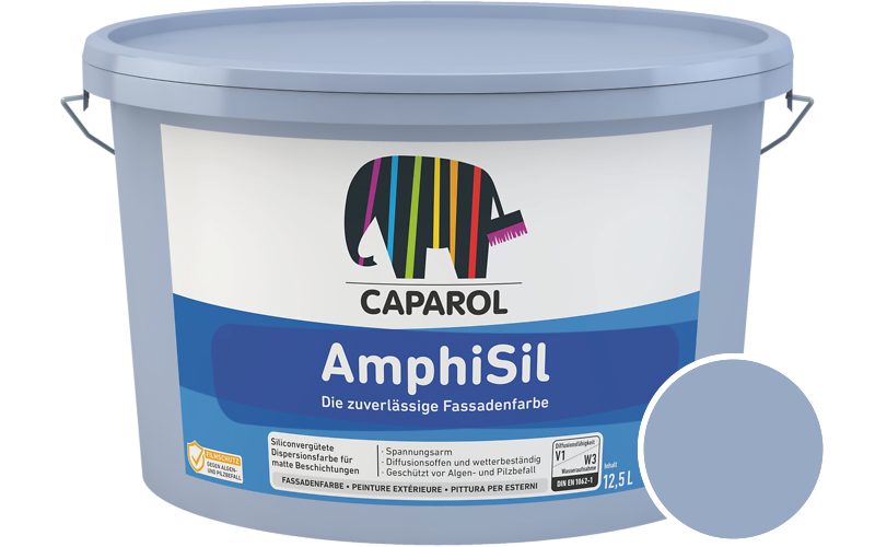 Caparol AmphiSil 12,5L Fassadenfarbe / Getnt im Farbton Saphir 110