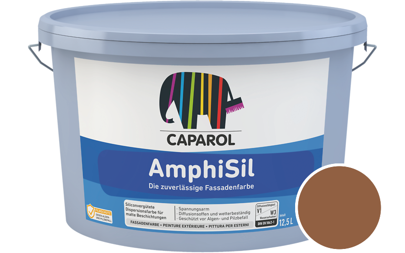 Caparol AmphiSil 12,5L Fassadenfarbe / Getnt im Farbton Terra 0