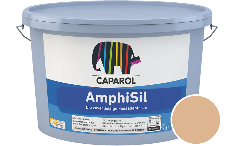 Caparol AmphiSil 12,5L Fassadenfarbe / Getnt im Farbton Terra 14