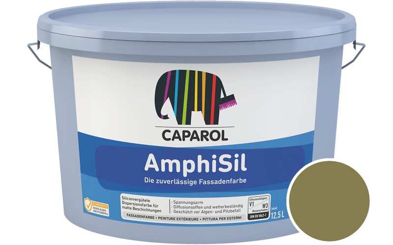 Caparol AmphiSil 12,5L Fassadenfarbe / Getnt im Farbton Tundra 100
