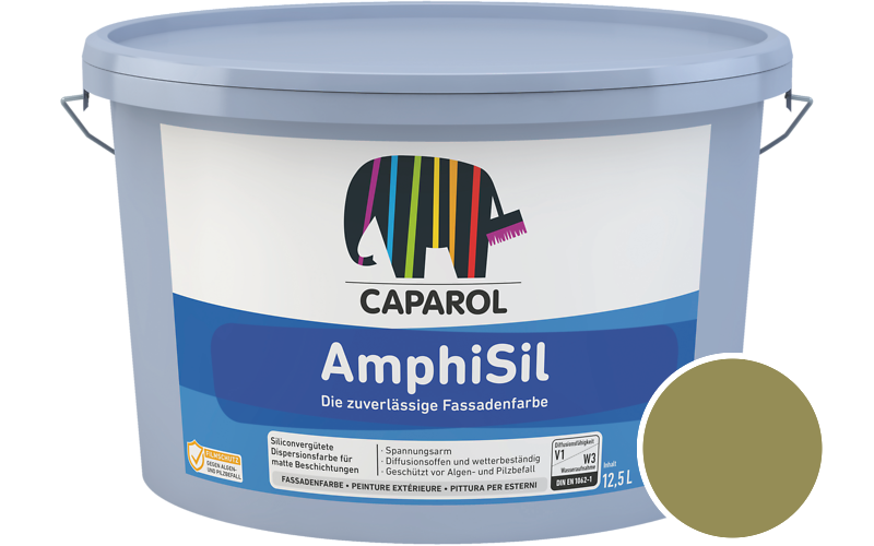 Caparol AmphiSil 12,5L Fassadenfarbe / Getnt im Farbton Tundra 105