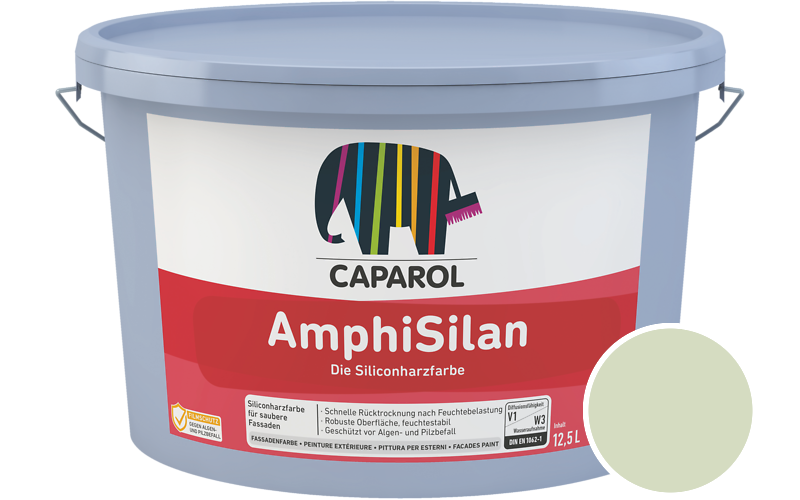 Caparol AmphiSilan 7,5L Fassadenfarbe / Getnt im Farbton Amazonas 16