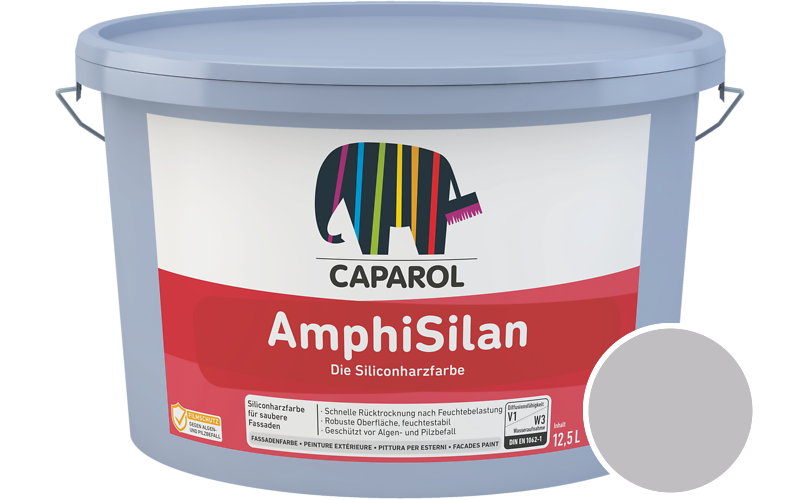 Caparol AmphiSilan 7,5L Fassadenfarbe / Getnt im Farbton Amethyst 20