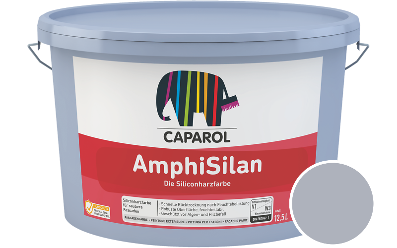 Caparol AmphiSilan 7,5L Fassadenfarbe / Getönt im Farbton Aquarell 40