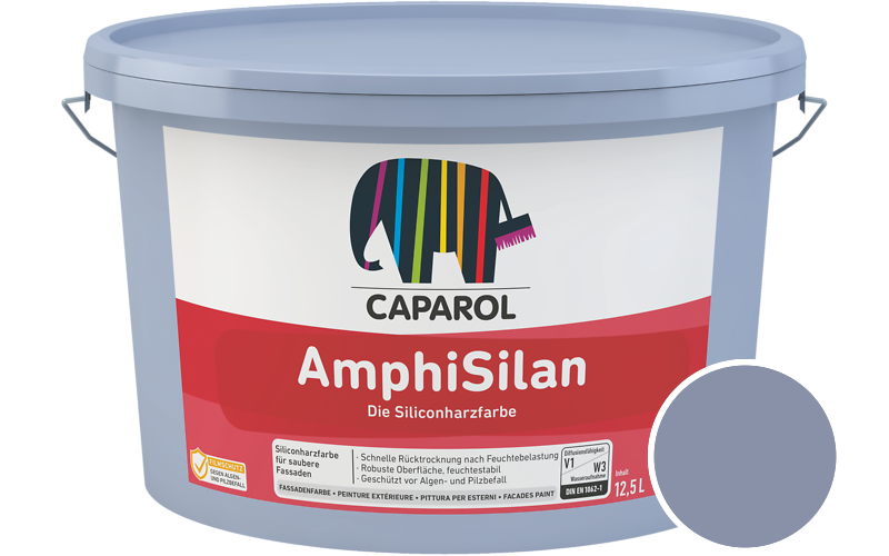 Caparol AmphiSilan 12,5L Fassadenfarbe / Getnt im Farbton Aquarell 70