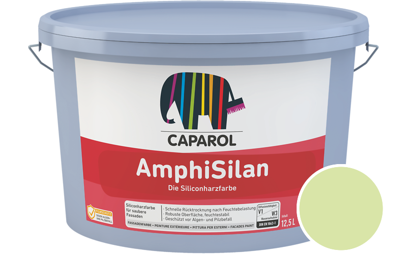 Caparol AmphiSilan 7,5L Fassadenfarbe / Getnt im Farbton Herba 55