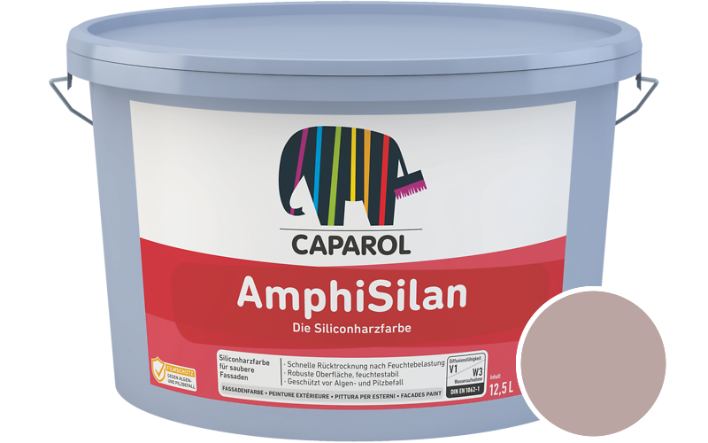 Caparol AmphiSilan 7,5L Fassadenfarbe / Getnt im Farbton Korall 40
