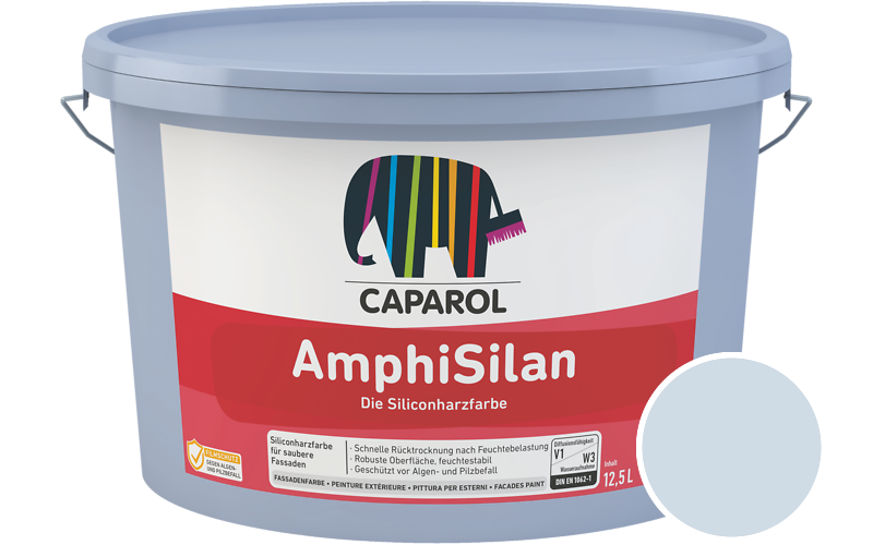 Caparol AmphiSilan 7,5L Fassadenfarbe / Getnt im Farbton Lago 90