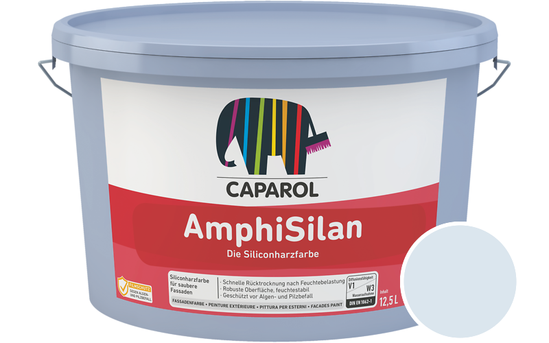 Caparol AmphiSilan 12,5L Fassadenfarbe / Getnt im Farbton Lapis 18