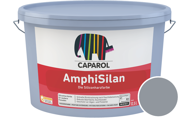 Caparol AmphiSilan 7,5L Fassadenfarbe / Getnt im Farbton Lazur 10