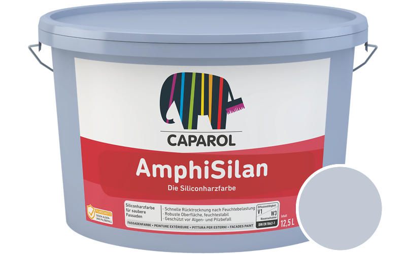 Caparol AmphiSilan 7,5L Fassadenfarbe / Getnt im Farbton Lazur 90