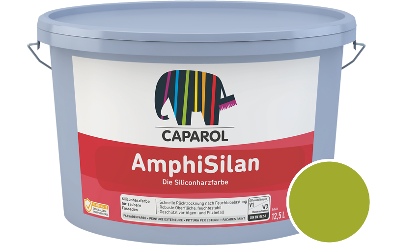 Caparol AmphiSilan 12,5L Fassadenfarbe / Get�nt im Farbton Limette 0