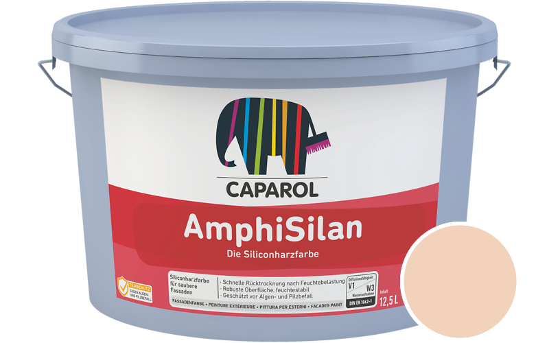 Caparol AmphiSilan 2,5L Fassadenfarbe / Getnt im Farbton Madeira 16