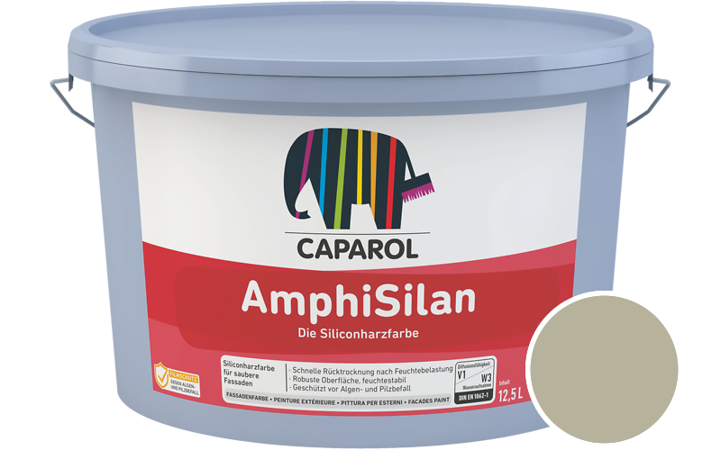 Caparol AmphiSilan 12,5L Fassadenfarbe / Getnt im Farbton Mai 45