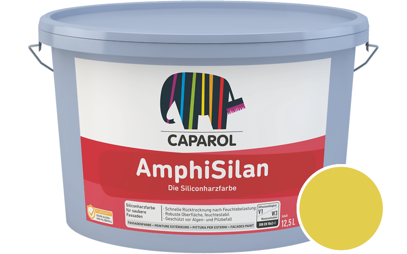 Caparol AmphiSilan 12,5L Fassadenfarbe / Getönt im Farbton Melisse 105
