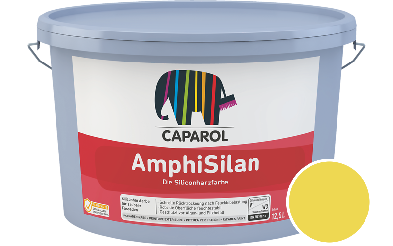 Caparol AmphiSilan 2,5L Fassadenfarbe / Getnt im Farbton Melisse 110