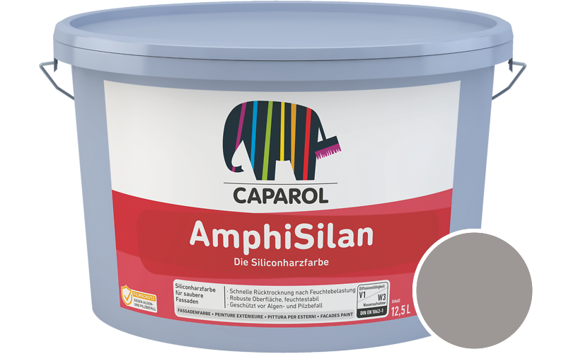 Caparol AmphiSilan 7,5L Fassadenfarbe / Getnt im Farbton Meteor 13