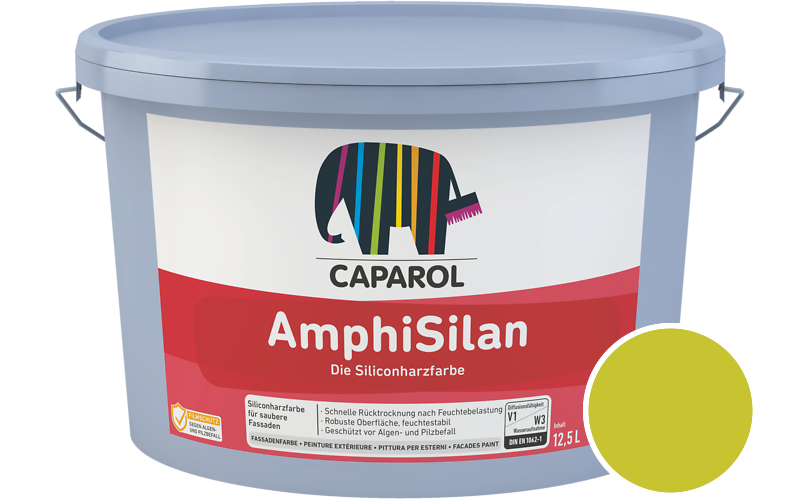Caparol AmphiSilan 12,5L Fassadenfarbe / Getönt im Farbton Oliv 30