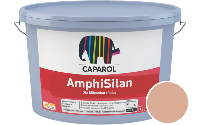 Caparol AmphiSilan 7,5L Fassadenfarbe / Getnt im Farbton Perl 20