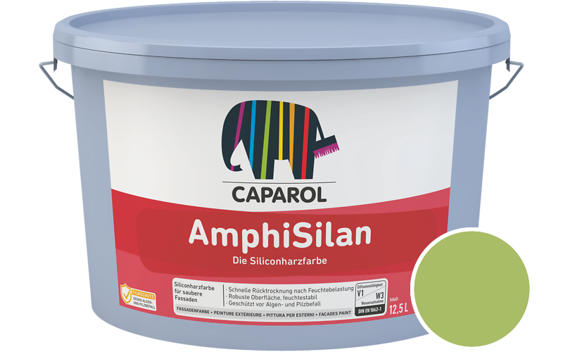 Caparol AmphiSilan 12,5L Fassadenfarbe / Getönt im Farbton Pinie 105