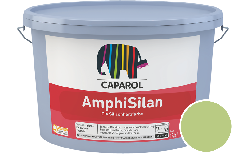 Caparol AmphiSilan 12,5L Fassadenfarbe / Getnt im Farbton Pinie 110