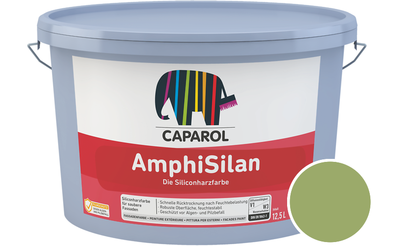 Caparol AmphiSilan 7,5L Fassadenfarbe / Getnt im Farbton Pinie 75