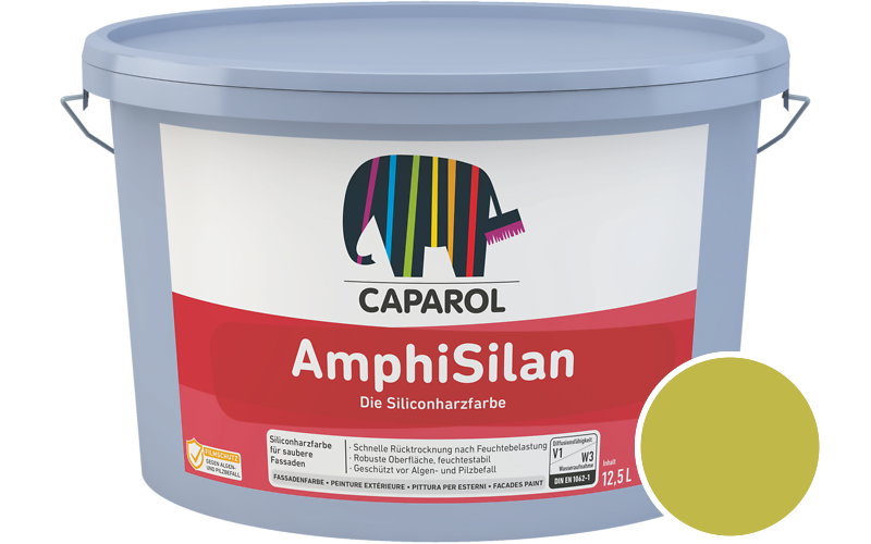 Caparol AmphiSilan 7,5L Fassadenfarbe / Getnt im Farbton Tundra 130