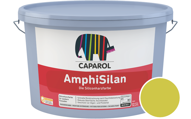 Caparol AmphiSilan 2,5L Fassadenfarbe / Getnt im Farbton Tundra 135