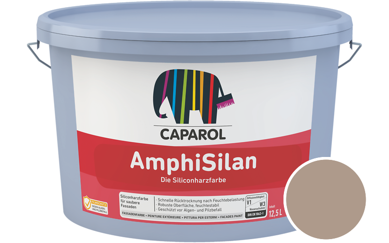 Caparol AmphiSilan 12,5L Fassadenfarbe / Getnt im Farbton Umbrien 13