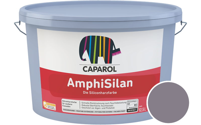 Caparol AmphiSilan 12,5L Fassadenfarbe / Getnt im Farbton Viola 5