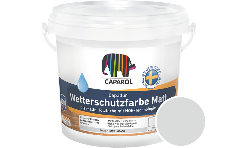 Caparol Capadur Wetterschutzfarbe Matt 750ml Holzfarbe fr auen / Getnt im Farbton Venato 60